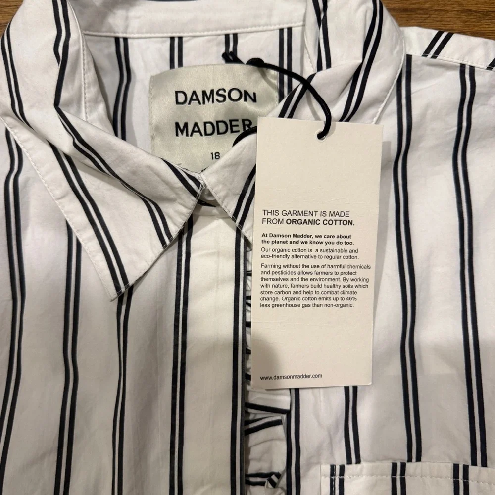 Damson Madder Kylie Button Down Shirt - Picture 3 of 8